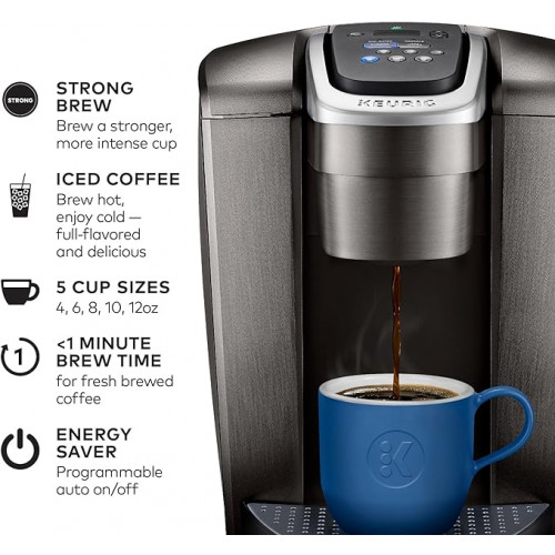 Keurig K-Elite Coffee Maker: Customizable Brew, Temperature Control